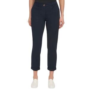 Nautica Jeans Ladies' Chino Ankle Navy Lightweight Pants Size 4